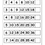 Skip Counting Missing Numbers 9 Worksheets FREE Printable