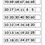 Skip Counting Missing Numbers 9 Worksheets FREE Printable