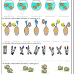 Skip Counting Objects 2 5 Worksheet