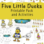 Your Kids Will Love This Five Little Ducks Counting Printable Set