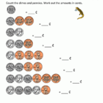 1st Grade Free Printable Counting Coins Worksheets Thekidsworksheet