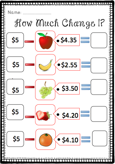 28 Making Change Worksheets Grade 3 For Your Learning Needs