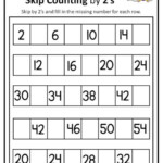 30 Printable Skip Counting Worksheets Skip Counting Count By Etsy