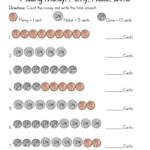 Adding Penny Nickel Dime Coins Worksheet By Teach Simple