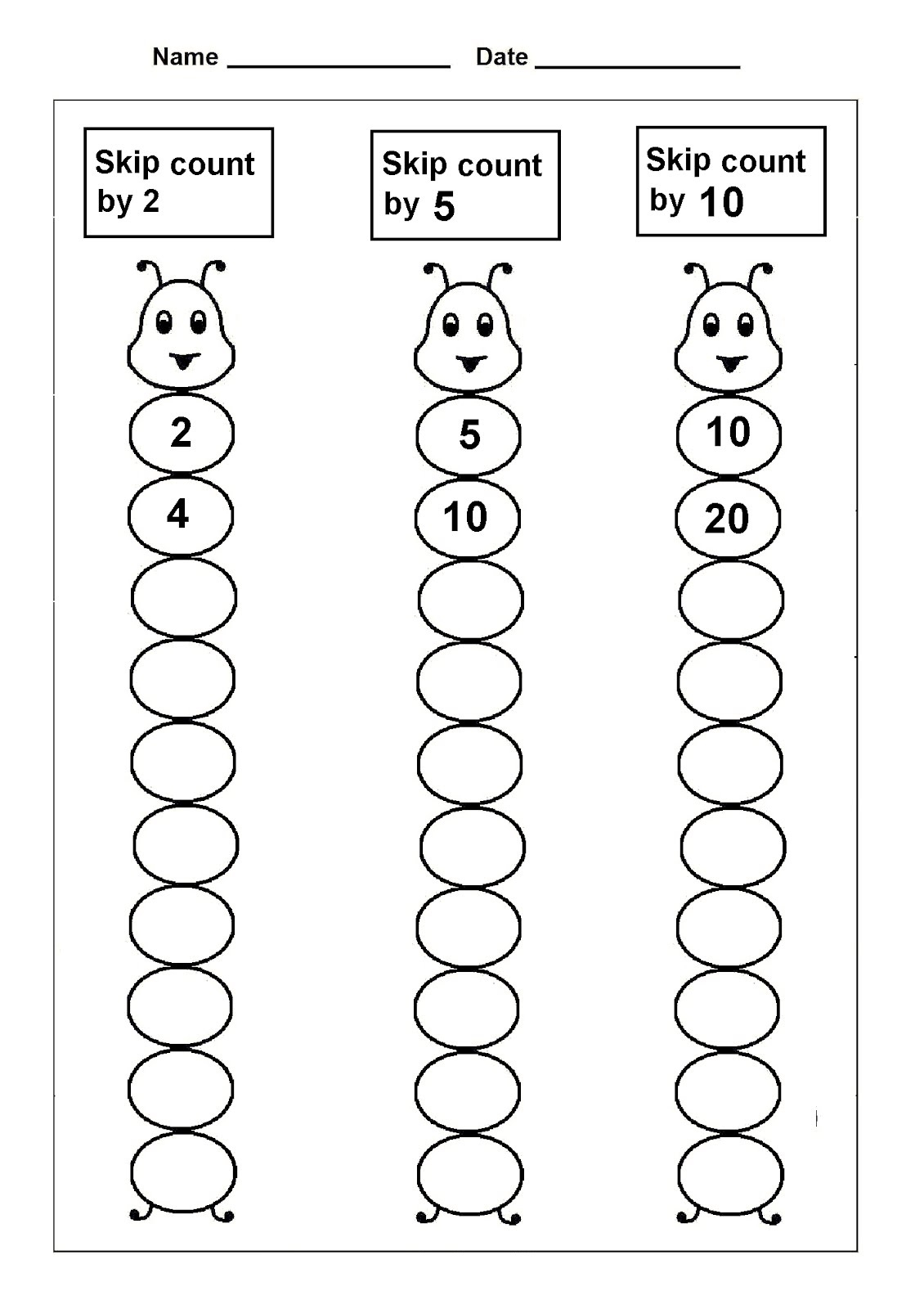 Count By 2s Worksheets Activity Shelter