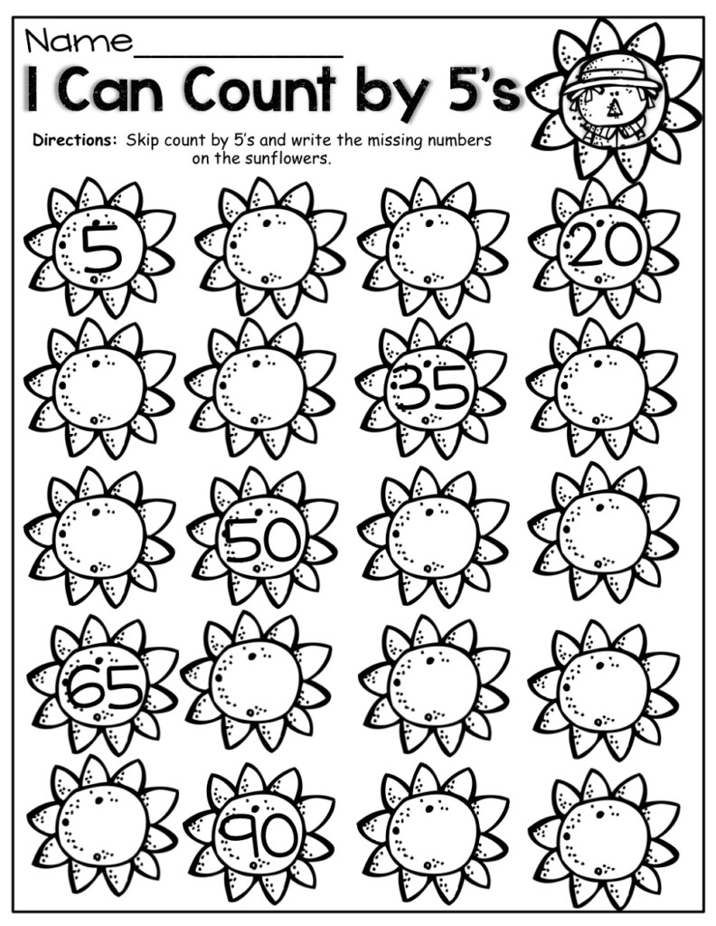 Count By 5s Worksheets For Children 101 Activity