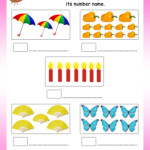 Count The Objects In Each Set And Write Its Number And Number Name