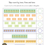 Counting And Numbers Made Easy Worksheets For First Graders