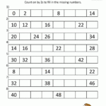 Counting By 2s Worksheets