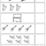 Counting Musical Instruments Worksheets 99Worksheets