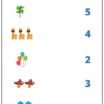 Counting Number Worksheet For Kids