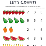 Counting Numbers Worksheet For Kids 1 10 Kidpid