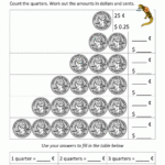 Counting Quarters Worksheet