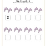 Dolphins Skip Counting Worksheet Printable Activity Sheets Math