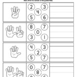 Finger Counting 1 10 And Number Writing Worksheet MyTeachingStation