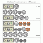 Fourth Grade 4th Grade Money Math Worksheets Kidsworksheetfun