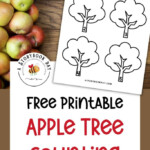 Free Printable Apple Tree Counting Worksheet For Kids