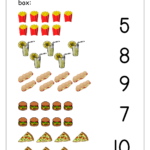 Free Printable Number Matching Worksheets For Kindergarten And