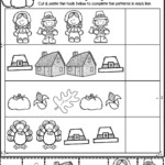 FREE Printable Thanksgiving Worksheets For Preschoolers