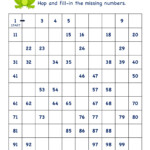 Grade 1 Math Skip Counting Worksheets KidzeZone