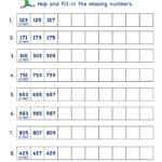 Grade 2 Math Number Practice Worksheets Skip Counting By 2