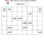 Grade 2 Math Number Worksheets Skip Counting By 100