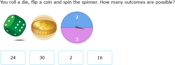 IXL Compound Events Find The Number Of Outcomes By Counting