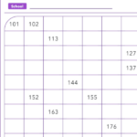 Missing Numbers Worksheet 100 200