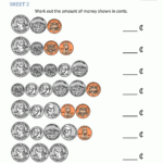 Money Worksheets For Kids 2nd Grade