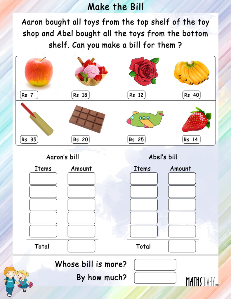 Money Worksheets Grade 3