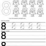 Number 8 Worksheets Printable Activity Shelter