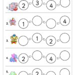 Number Tracks 4 Elephants Number Tracks And Lines Maths