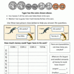 Printable Money Worksheets 3rd Grade Money Challenges