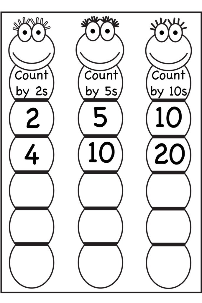 Printable Skip Count By 5 Worksheets Activity Shelter