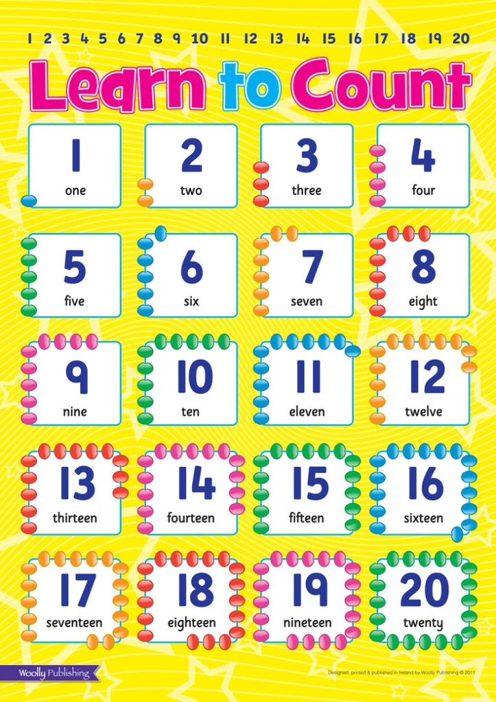 Rote Counting 1 20 Worksheet