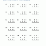 Second Grade Addition Worksheets