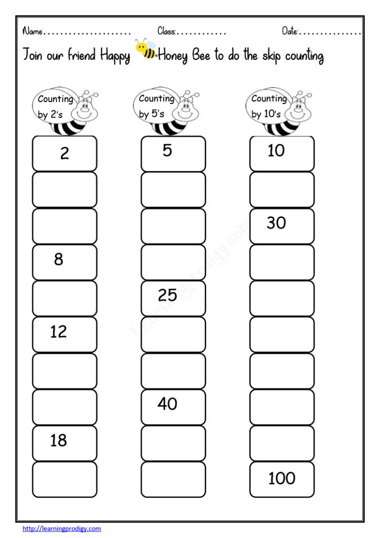 Skip Counting By 5 And 10 Worksheet - Countingworksheets.com