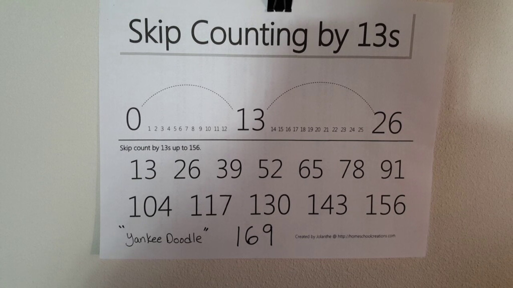 Skip Counting 13 updated YouTube