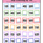 Skip Counting By 100s Worksheets 2nd Grade Math Activities