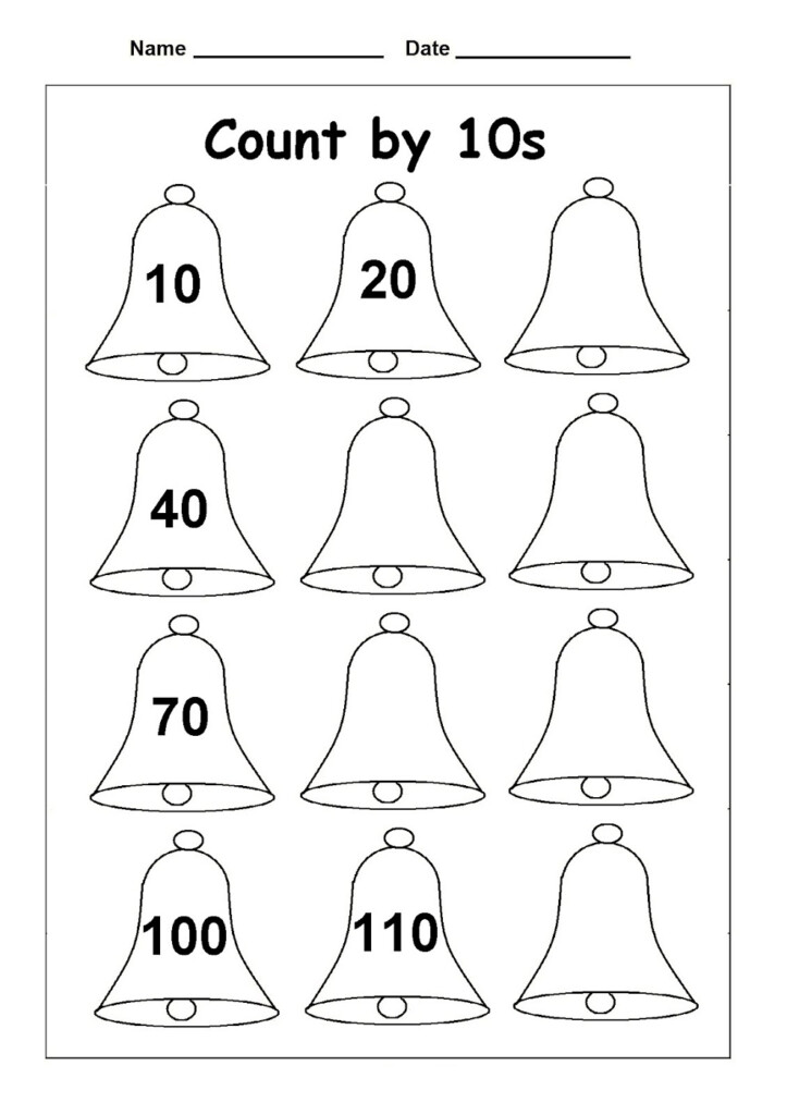 Skip Counting By 10s Worksheets Worksheets For All Worksheets Samples