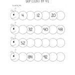 Skip Counting By 4s Worksheets 15 Worksheets