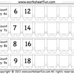 Skip Counting By 6 7 8 And 9 Worksheet FREE Printable Worksheets