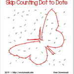 Skip Counting Dot To Dots