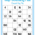 Skip Counting Mat Count By 4s By Corrie Pennington TpT