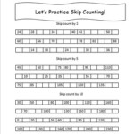 Skip Counting Worksheet Count By 2 5 And 10 By Stephanie 39 s Stuff