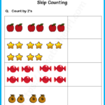 Skip counting worksheet for grade 1 2 Your Home Teacher