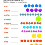 Spanish Numbers Worksheets 99Worksheets