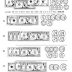 Teach Child How To Read Free Printable Counting Coins And Bills Worksheets