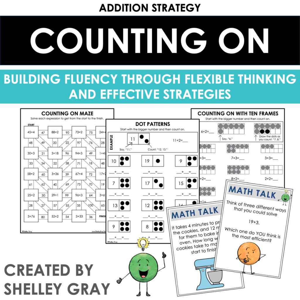 Teaching The Counting On Addition Strategy Don 39 t Forget To Do This 