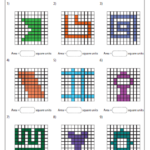 Third Grade Area Worksheet Square Units